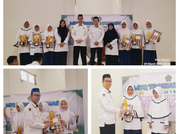 MTsN 1 Majene Gelar MTQ Tingkat Madrasah: Cetak Generasi Qurani Melalui Lomba Tadarrus dan Tahfidz